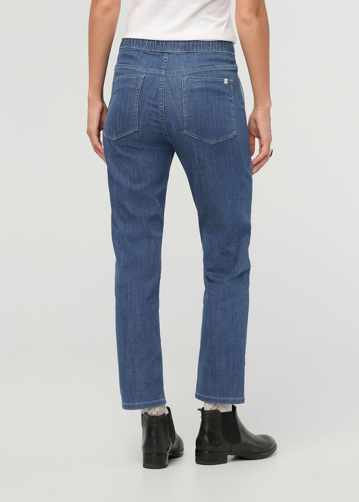 Performance Denim Lite Harbour Pant - Seaside Blue